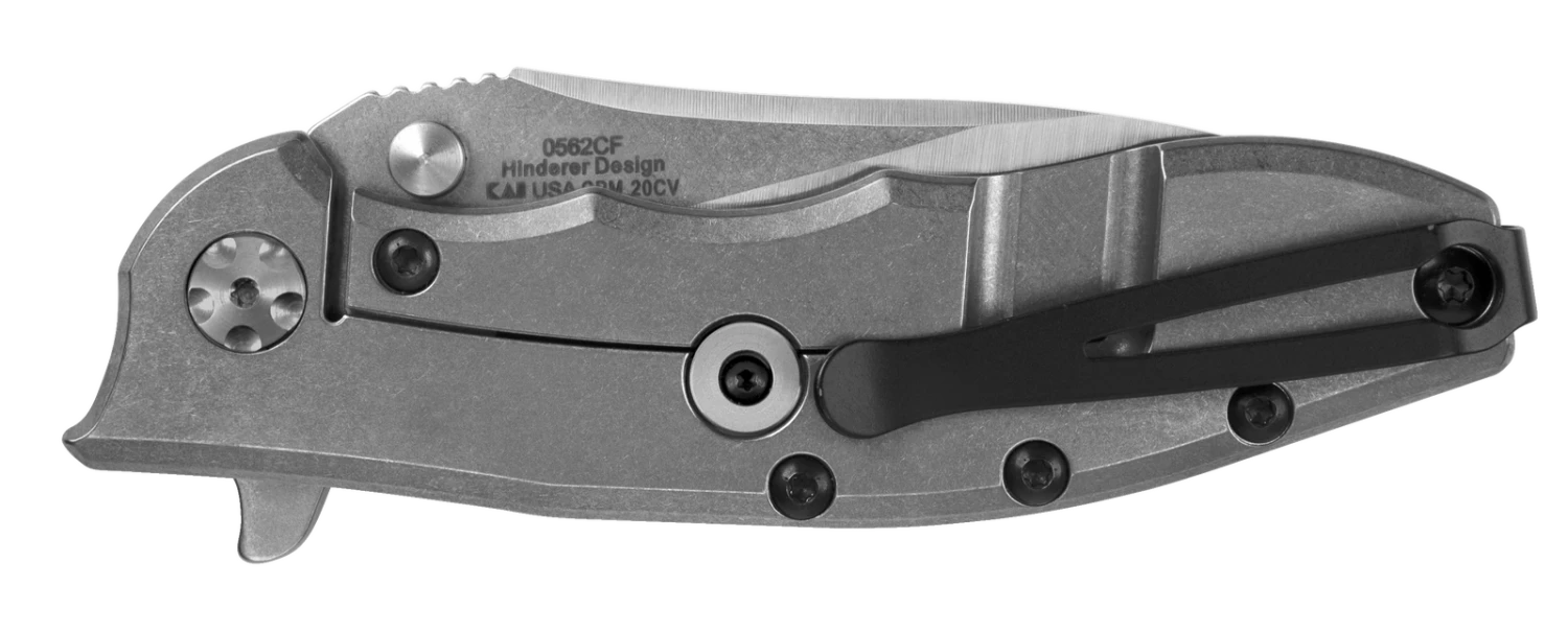 Zero Tolerance Hinderer Slicer KVT Carbon Fibre CPM20CV Folder Knife 0562CF