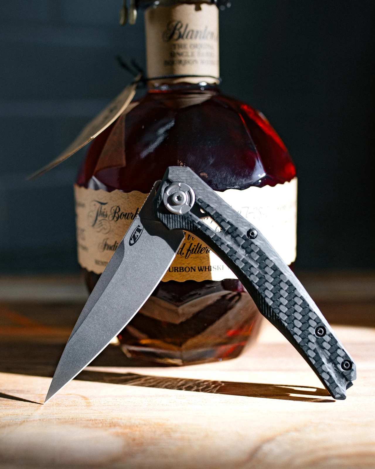 Zero Tolerance ZT Original KVT Carbon Fibre CPM20CV Folder Knife 0707 - Image 3