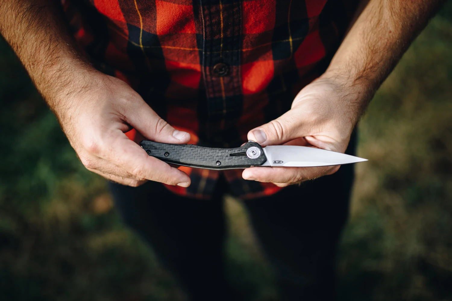 Zero Tolerance ZT Original KVT Carbon Fibre CPM20CV Folder Knife 0707 - Image 4